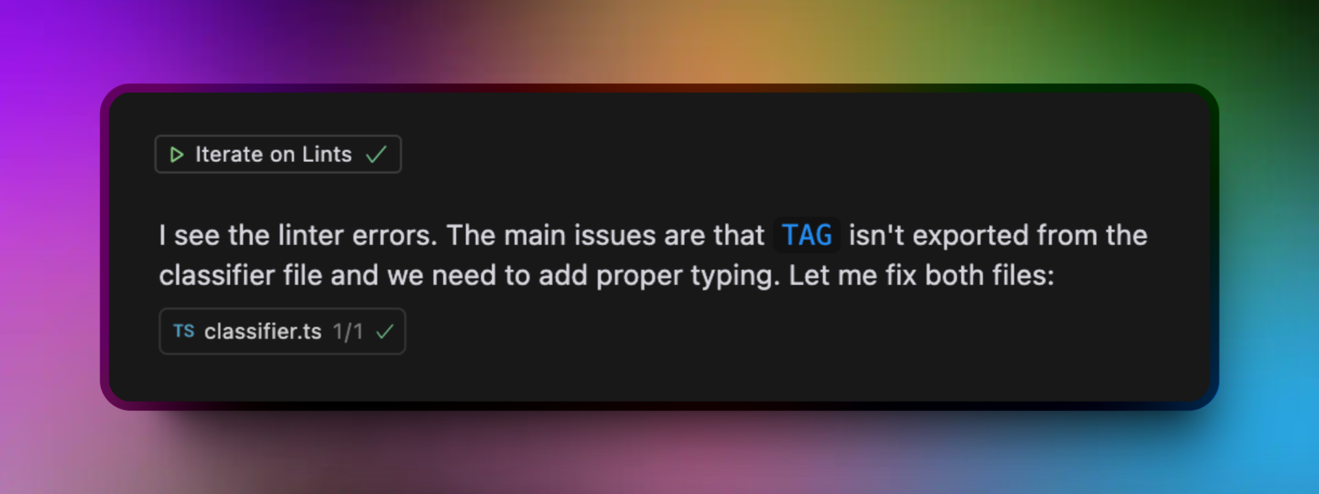 iterate-on-lint