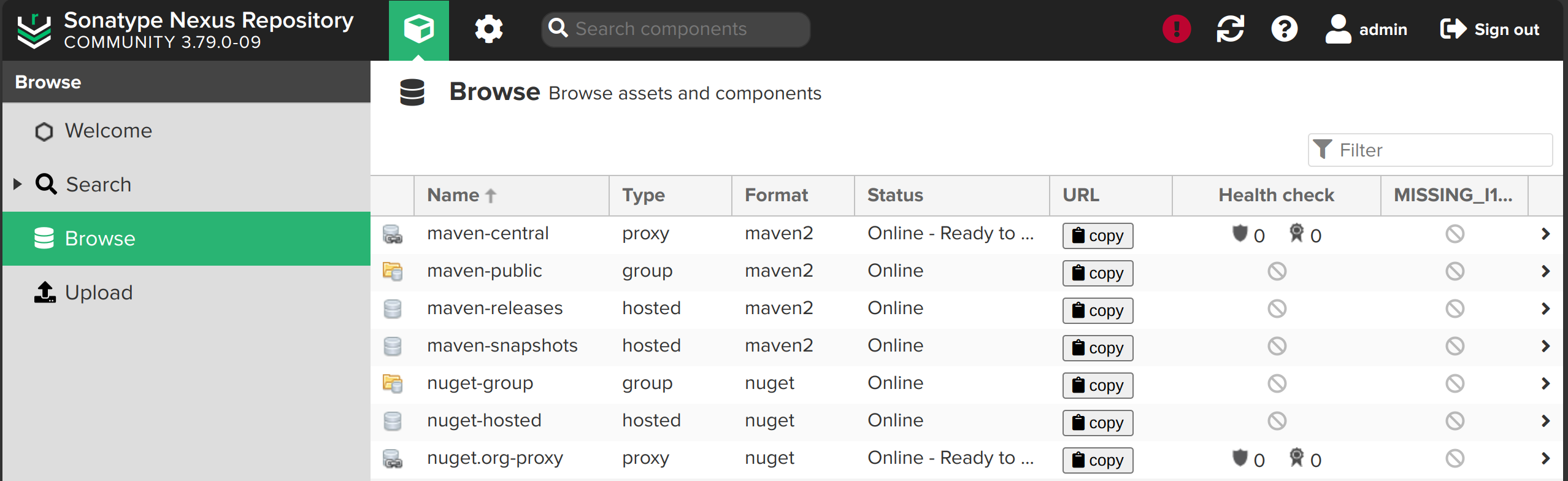 default-repository